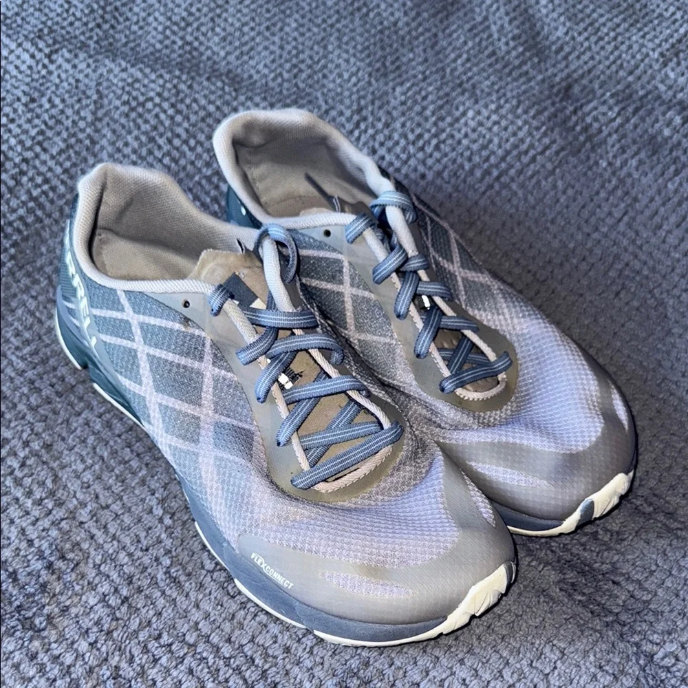 Merrell Vapor Shoes Grey Womens 7.5 Trail Running‎ Training